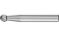 PFERD TOOLS 21112526 Freesstift Bol Lengte 45 mm Afmeting, Ø 6 mm Werklengte 5 mm Schachtdiameter 6 mm - thumbnail