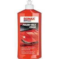 SONAX auto polijstmiddel "polish & wax color nanopro" color polish + wax rotss - thumbnail