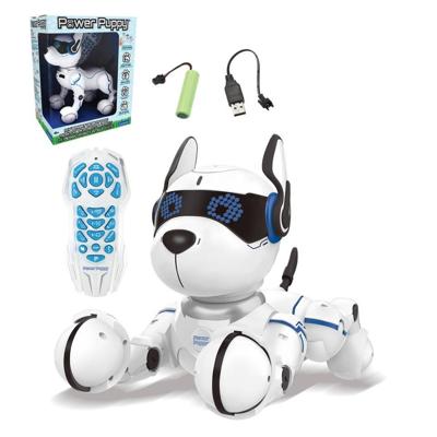Power Puppy - Mijn intelligente programmeerbare en tactiele robothond met afstandsbediening - LEXIBOOK