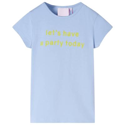Kindershirt 92 lichtblauw Kindershirt 92 lichtblauw