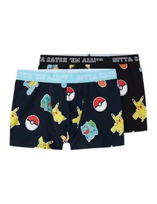 Name it 2-pak jongens boxershort - Pokémon - Katoenen jongens onderbroeken