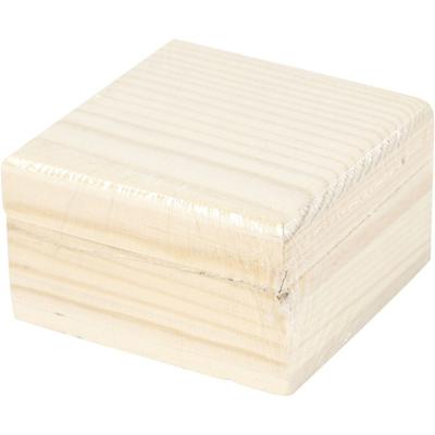 Creativ Company Sieradendoos, afm 6x6x3,5 cm, 1 stuk