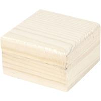 Creativ Company Sieradendoos, afm 6x6x3,5 cm, 1 stuk - thumbnail