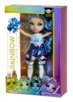 Rainbow High cheerleaderpop Skyler Bradshaw junior 28 cm blauw - thumbnail