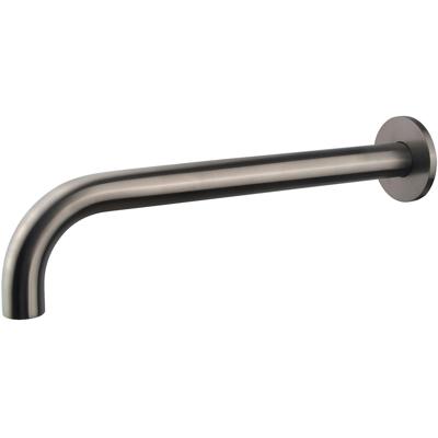 Wiesbaden Baduitloop Rond 30 cm Gunmetal 1/2 inch