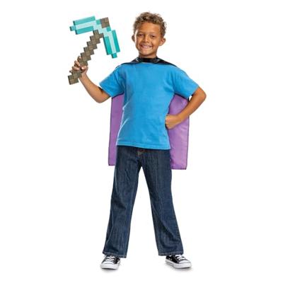 Minecraft - Diamond Pickaxe & Cape Set - thumbnail