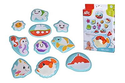 ABC magische badspeelgoed zeedieren 10dlg.