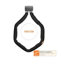 Axa Vouwslot foldable 8 - 100cm | zwart - thumbnail