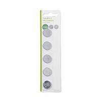 Nedis Lithium-Knoopcelbatterij CR2025 | 3 V DC | 5-Blister | Zilver | 1 stuks - BALCR20255BL BALCR20255BL - thumbnail