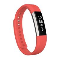 Fitbit Alta siliconen bandje, Maat: Large, Lengte: 22CM - Magenta - thumbnail