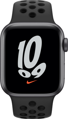 Apple Watch SE Nike Alu 40mm Spacegrey (Antraciet/zwart) iOS
