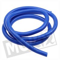 Benzineslang 5x8 blauw 100 cm. - thumbnail