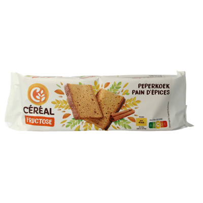 Cereal Peperkoek fructose 300 Gram Cereal Peperkoek fructose 300 Gram