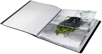 Showmap leitz recycle a4 20-tassen pp zwart | 10 stuks