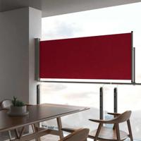 VidaXL Tuinscherm uittrekbaar 100x300 cm rood - thumbnail