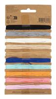 Creativ Company Polyester koord, dikte 0,6 mm, diverse kleuren, 10x4 m/ 1 doos - thumbnail