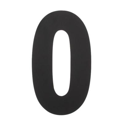 Intersteel XL huiscijfer 30 cm hoog - mat zwart Intersteel XL huiscijfer 30 cm hoog - mat zwart