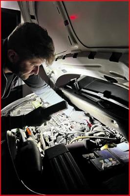 KS Tools 150.4610 Handlamp werkt op een accu LED 1100 lm 7.25 h 390 g