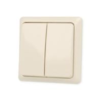 ELSO serieschakelaar 511500 10A complete RENOVATIE pw Wit 1 stuk(s) - thumbnail