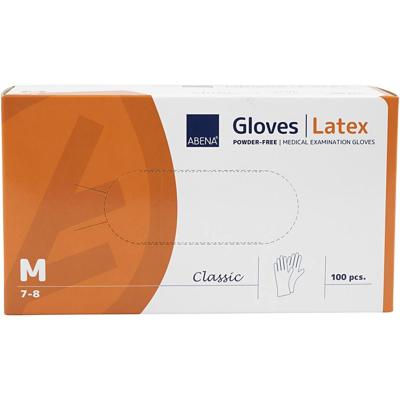 Abena poedervrije vinyl handschoenen maat medium 100 stuks