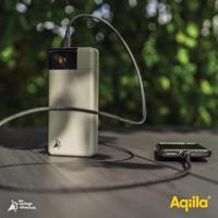 Aqiila B20+M Powerbank 20000 mAh LiPo USB-A, USB-C Mosgroen - thumbnail