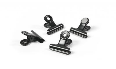 Trendform Magnetische clip Graffa zwart - set van 4