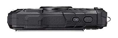 RICOH WG-70 waterdichte camera hoge resolutie beelden met 16 MP waterdicht tot 14 m schokbestendig tot valhoogte van 1,6 m onderwatermodus ring met 6 leds voor macro-opnamen, zwart