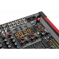 Power Dynamics PDM-S804A 8 kanaals mixer met versterker - thumbnail