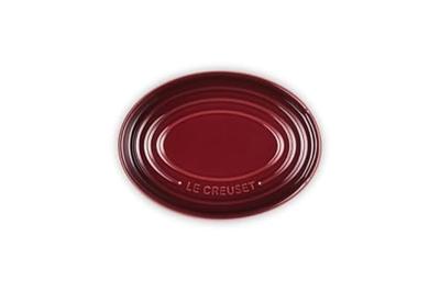LE CREUSET - Aardewerk - Lepelhouder ovaal 15cm Rhone