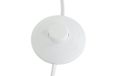 Vloerlamp DKD Home Decor 35 x 25 x 167 cm Kristal Metaal Wit 220 V 50 W