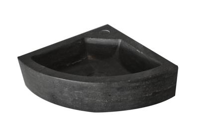Wiesbaden hoekfontein 30x30x10 cm hardsteen gezoet Wiesbaden hoekfontein 30x30x10 cm hardsteen gezoet