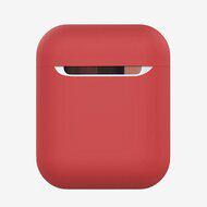 AirPods 1/2 hoesje Liquid series - Siliconen - Rood - Schokbestendig AirPods 1/2 hoesje Liquid series - Siliconen - Rood - Schokbestendig