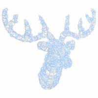 Hertenkop Koudwit 60 cm Acryl - thumbnail