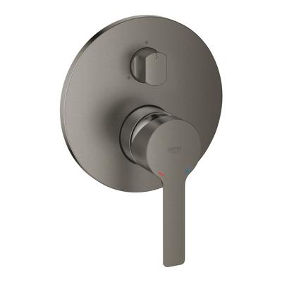 Opbouwdeel GROHE Lineare 3-Weg Hard Graphite Geborsteld