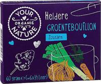 Your Organic Nat Heldere Groentebouillon Zoutarm Bio (60g) - thumbnail