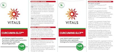 Vitals Curcumine-SLCP Capsules - thumbnail