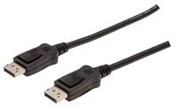 Digitus AK-340100-020-S DisplayPort-kabel DisplayPort Aansluitkabel DisplayPort-stekker, DisplayPort-stekker 2.00 m Zwart - thumbnail