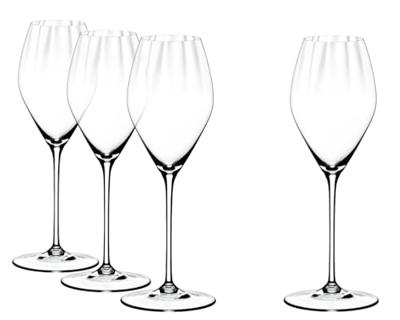 Riedel Wijnglazenset - Champagneglazen - Flutes - Performance - 380 ml - 4 Stuks