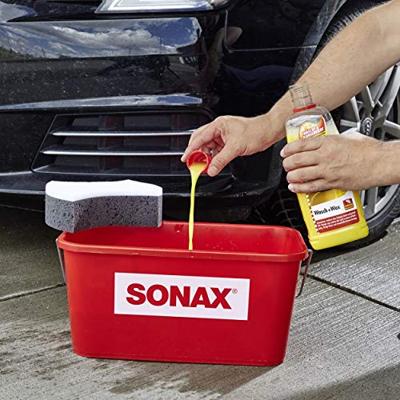SONAX autoshampoo "wasch & wax" wash & wax 1 l pet bottle - thumbnail