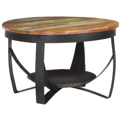 Salontafel 68x43 cm massief gerecycled hout Salontafel 68x43 cm massief gerecycled hout
