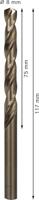 Bosch Accessories 2608585894 HSS Metaal-spiraalboor 8 mm Gezamenlijke lengte 117 mm Kobalt DIN 338 Cilinderschacht 5 stuk(s) - thumbnail