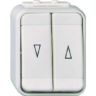 ELSO jaloezieknop 442809 10A AquaTop licht/basisgrijs Meerdere kleuren 1 stuk(s) - thumbnail