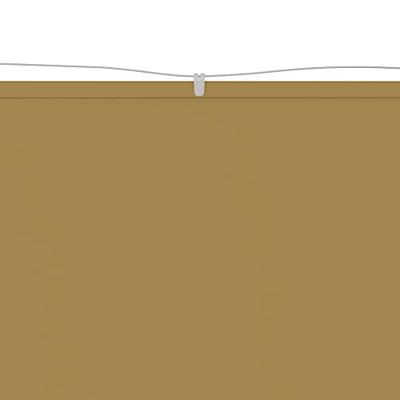 Luifel verticaal 140x1000 cm oxford stof beige