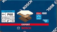 Bosch Accessories EXPERT C470 2608900909 Excenterschuurpapier Geperforeerd Korrelgrootte (num) 60 (Ø) 125 mm 50 stuk(s) - thumbnail