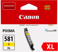 Canon inktcartridge CLI-581Y XL, 199 foto's, OEM 2051C001, geel - thumbnail