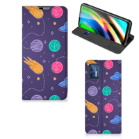 Motorola Moto G9 Plus Hippe | Standcase | Space - thumbnail