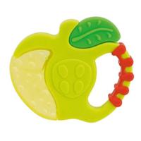 Chicco bijtring Appel junior 7,5 x 8,5 cm siliconen - thumbnail