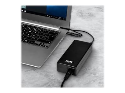 Port Designs 900097 Binnen 90W Zwart netvoeding & inverter