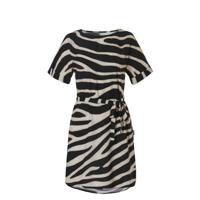 TC WOW strandtuniek met zebraprint zwart/wit - thumbnail