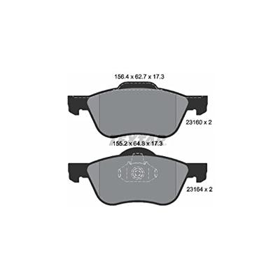 Remblokkenset, schijfrem 2316001